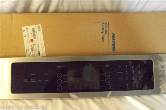 MAYTAG STOVE 74008350 GLASS TOUCH PANEL NEW IN BOX MAYTAG STOVE 74008350 GLASS TOUCH PANEL NEW IN BOX